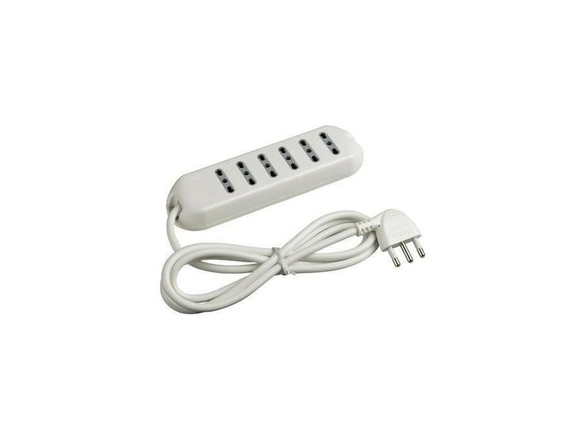 Bticino-Multi-Socket 6 Tomas Blanco LEGRAND