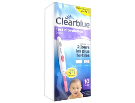 Prueba de Ovulación Digital 2 Días 10 Unidades CLEARBLUE