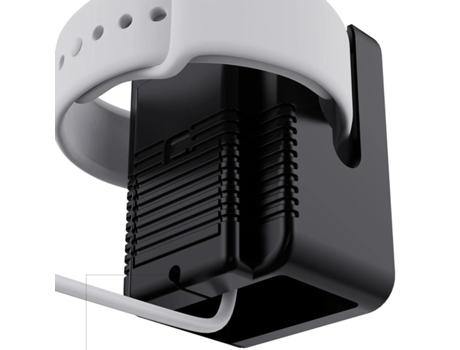 Soporte De Base De Silicona Retro Snes Para Apple Watch Series 4 Gray Charger
