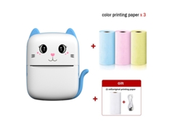 Mini Impressora de Bolso A9 Impressora Térmica Sem Tinta Compatível com Ios e Android GERTIZ