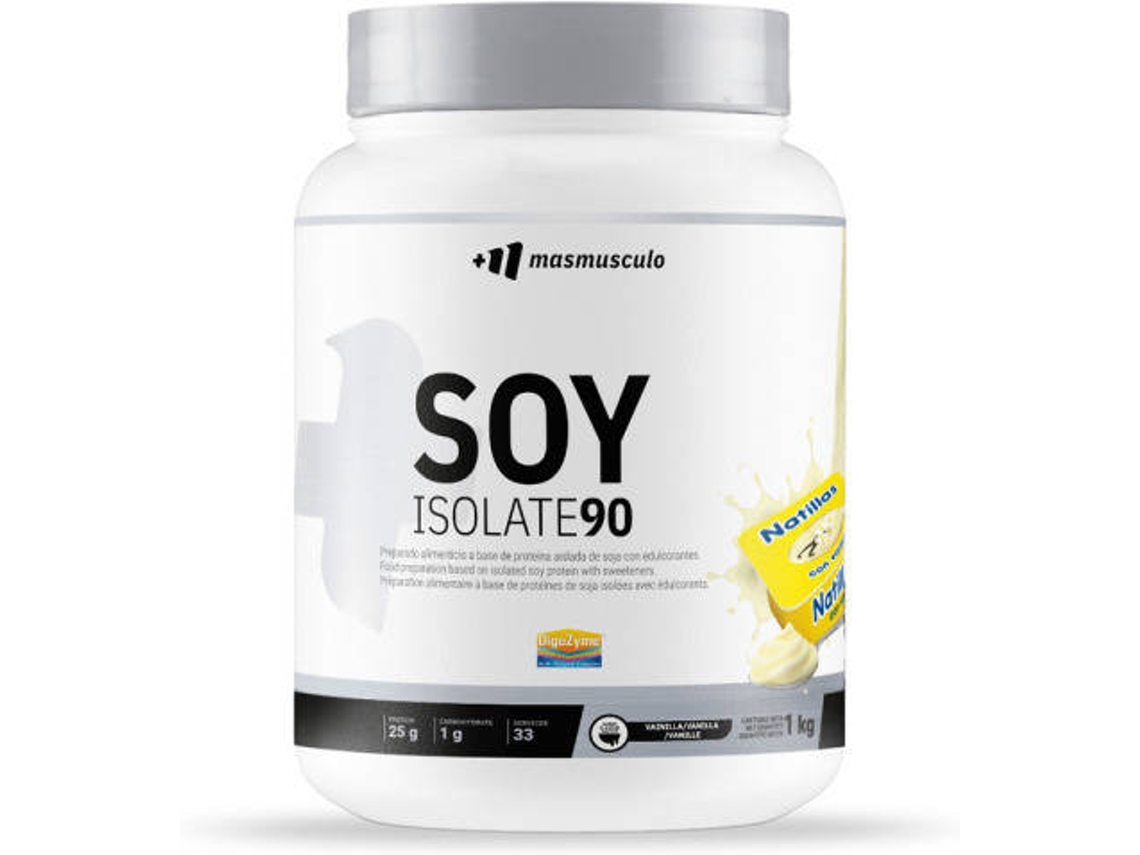 Soy Isolate90 (proteína Aislada De Soja) - 1kg Vainilla Masmusculo