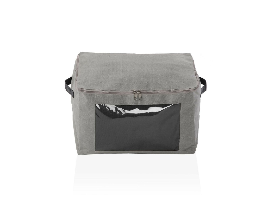 Caja de Almacenamiento VERSA Gris S 26x26x38 cm