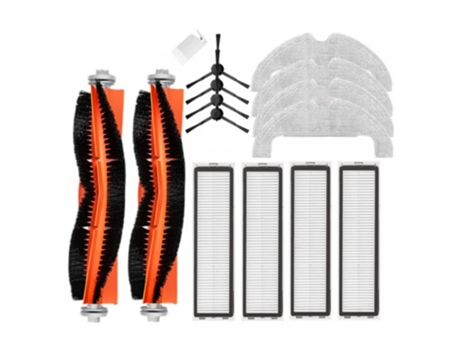 Para xiaomi dreame bot l10 plus z10 pro filtro escova lateral principal mop