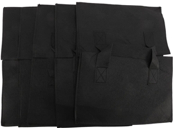 Juego de 5 bancales elevados, bolsas cuadradas para sembrar plántulas de hortalizas de Gokoco