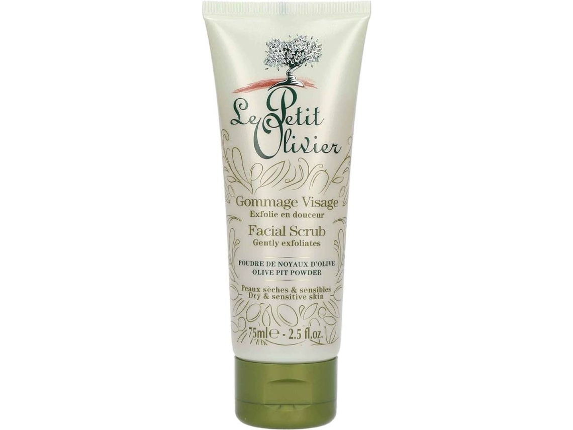 Exfoliante Facial LE PETIT OLIVIER Polvo de Hueso de Aceituna (75 ml)