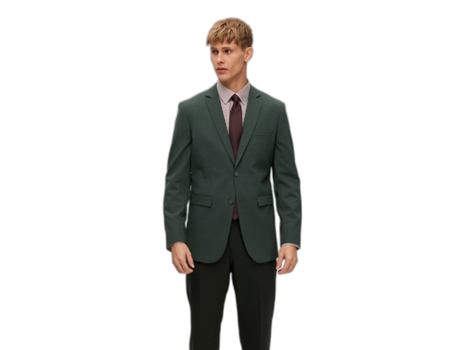 Abrigo de Traje para Hombre SELECTED (98 - Verde)