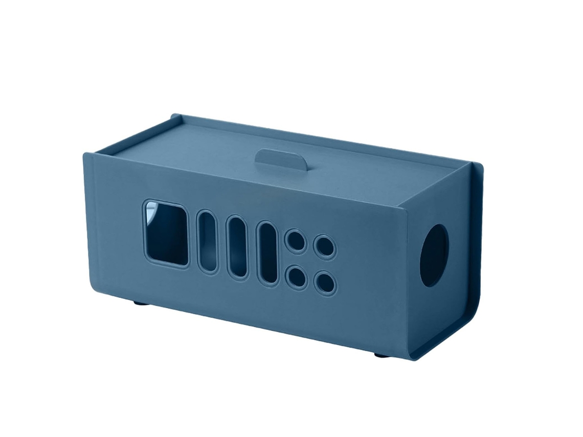 Caja organizadora de cables versátil, diseño elegante que garantiza la seguridad de niños y mascotas, práctica y práctica en decoración.