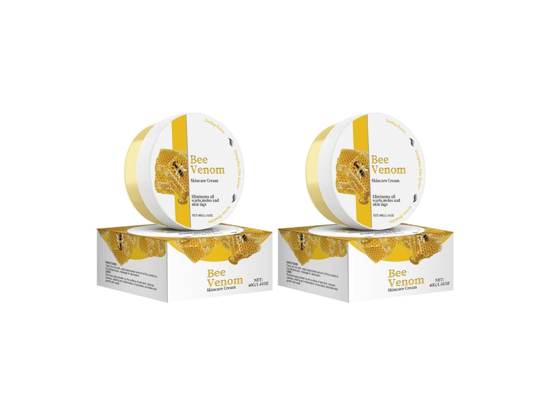 Kit de crema calmante para la piel con veneno de abeja