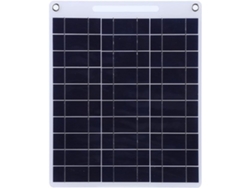 Kit De Cargador Rápido Portátil Con Panel Solar De 60 W Y Doble Puerto Usb De 5 V.