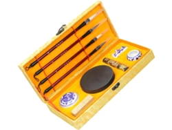 Kit De Caligrafía China Para Principiantes Con Pinceles, Tinta, Papel Y Suministros Para Tinta.