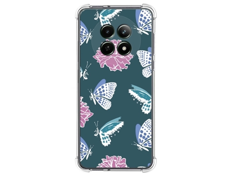 Funda Diseño Flores para Realme 12 5G 12X 5G TUMUNDOSMARTPHONE Silicona Multicolor
