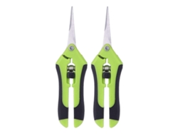 Tijeras De Podar Profesionales De Acero Inoxidable Manuales Para Jardín (verde)