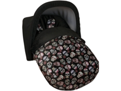 Funda Protectora BABYLINE para Lovely Skull Negro Grupo 0