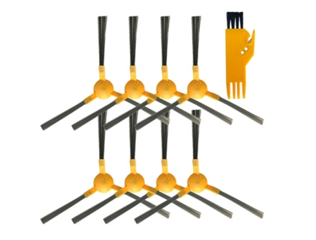 Cepillo Lateral 8X para Ikhos Create Netbot S15 y S14, Robot aspirador, barredora doméstica, herramienta de limpieza, repuesto de cepillos laterales