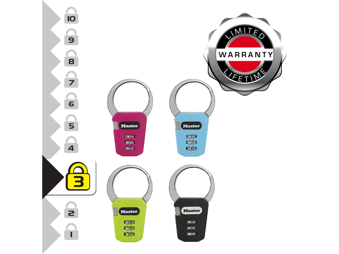 Candado Master Lock 1550eurdcol