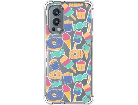 Carcasa OnePlus Nord 2 5G TUMUNDOSMARTPHONE Dulces 02 Multicolor
