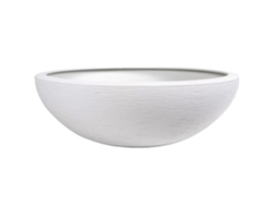 Pote de lavatório EDA Graphit Ø59cm - Capacidade 39L - Limed branco