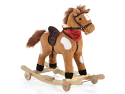 Caballito de Peluche con Ruedas y Balancín de MONI