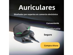 Auriculares Bluetooth Para Juegos Con Micrófono Y Estuche De Carga, Diseño Intraaural Inalámbrico Estilo Tws