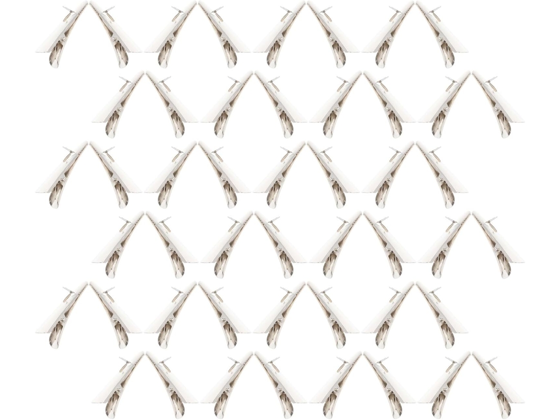 150 Pinzas Metálicas Cocodrilo 4 5 Paquete Resorte Multifuncionales Fotos Manualidades Decoración Accesorios