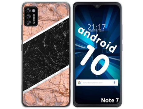 Carcasa Cubot Note 7 TUMUNDOSMARTPHONE Dibujos Multicolor