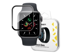 Vidrio híbrido para Apple Watch 6/5/4/SE 40 mm - negro WOZINSKY