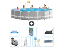 Intex Piscina Prism Frame Redonda - 549x122 Cm - 8-peças S562