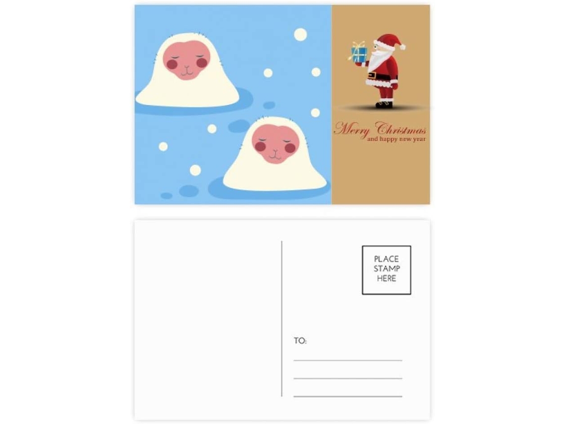 Besportble Juego De La Suerte Para Viajes Con Diseño De Papá Noel Y Estudio 14,6 X 9,8 Cm Incluye Líneas Pa...