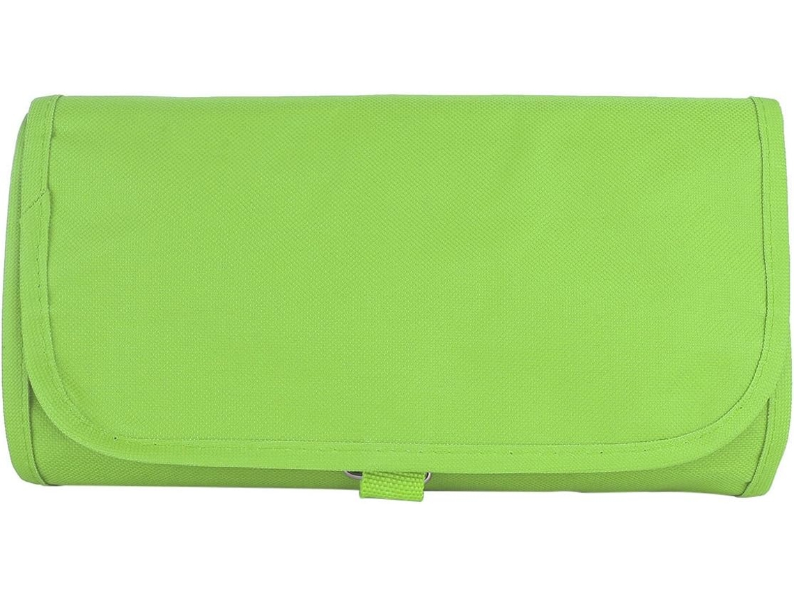 Neceser De Viaje Con Organizador De Maquillaje Colgante Y Gancho (verde Claro)