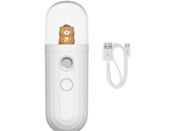 Vaporizador Facial Nanoiónico Portátil: Pequeño Y Práctico, Para Uso Doméstico, Con Pulverización Fría Para Hidratar La Piel.