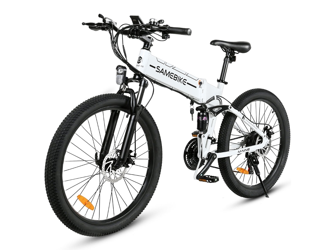 Samebike Lo26-ii-ft-yd Bicicleta Eléctrica Plegable De 26 Pulgadas Con Batería De 48 V Y 14 Ah, Motor De 900 W Y Frenos De Disco Hidráulicos