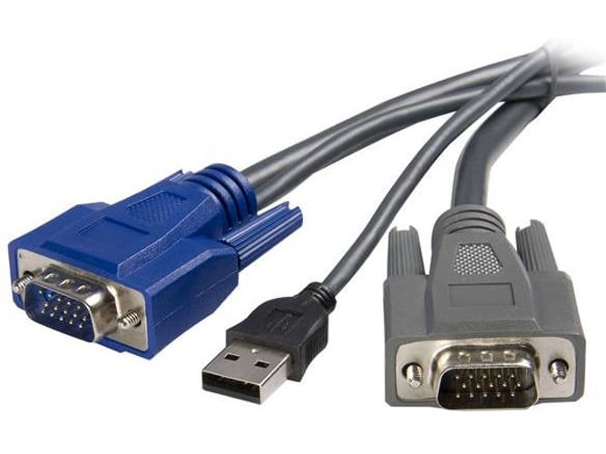 Cable KVM STARTECH (VGA - 1.8 m - Negro)