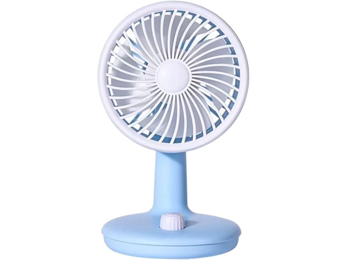 Ventilador De Mesa Portátil Ventilador Recargable Multifuncional Para Viajes Al Aire Libre Material: Plástico