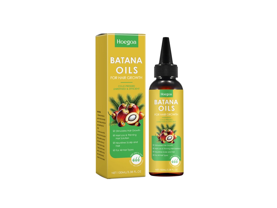 Aceite de Batana para el crecimiento y cuidado natural del cabello.