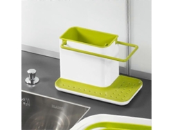 Escurridor de lavavajillas de cocina, estilo inglés, con espacio para guardar jeringas, cepillos, toallero y tendedero, desmontable.