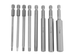 Juego de 8 puntas de destornillador Phillips BST de 1/4'' (2,5 x 12 mm)