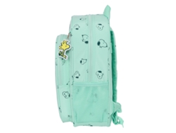 Mochila Escolar SNOOPY Groovy (Aguamarina - Taslan)
