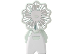 Mini Ventilador Usb Portátil, 3 Velocidades, Ideal Para Ir De Compras, Senderismo, Fiestas, Trabajo Y Viajes (verde, 1 Unidad)