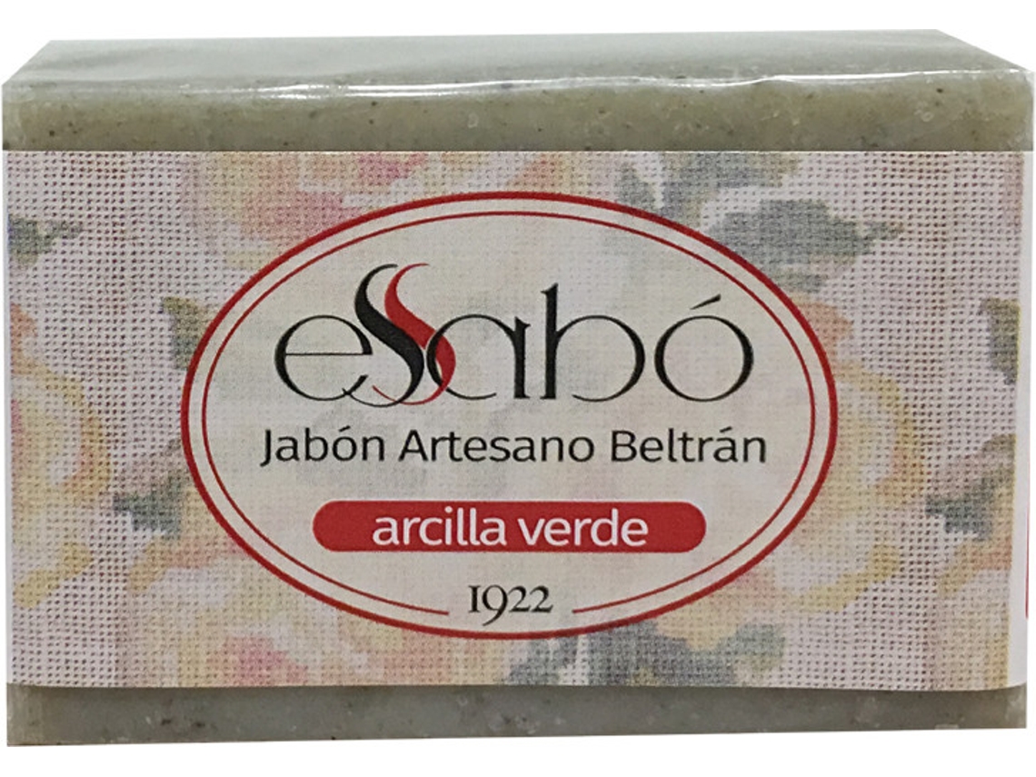 Suplemento Alimentar ESSABÓ Jabon Artesano Arcilla Verde (100 Gr - Pastilla)