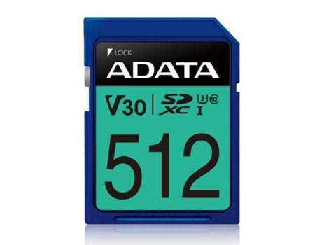 Tarjeta de memoria ADATA Premier Pro 512 Gb Sdxc Uhs-I Clase 10
