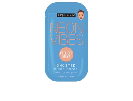 Mascarilla Pelable Neon Vibes Ghosted FREEMAN 10 Ml