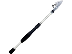 Caña De Pescar, Telescópica Corta Carbono 1,6/1,8/2,1/2,4 M, Blanca/negra, Equipo Baitcasting, Prueba Señue...