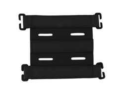 Panel De Velcro Para Insignias Y Distintivos, Placa De Exhibición De Parches Con Cierre De Velcro Para Uso En Exteriores, Color Negro.