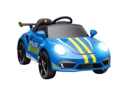 Carrinho Elétrico Infantil Ruf Ctr 3 Clubsport 12v Controle Remoto Motor Duplo Sirene Azul