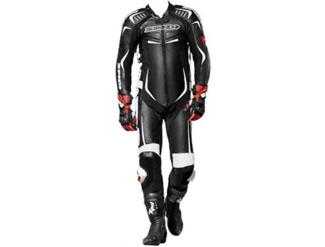 Mono para Hombre SPIDI Track Wind Pro Negro para Motociclismo (50)