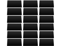 Tarjetas De Visita De Aluminio Negro, 86x54x0,45 Mm, 200 Unidades, Con Reverso Para Grabado Láser.