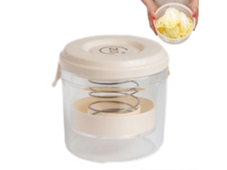 Colador de frutas con tamiz de malla fina para un drenaje eficiente del agua, filtro reutilizable para zumos y alimentos.