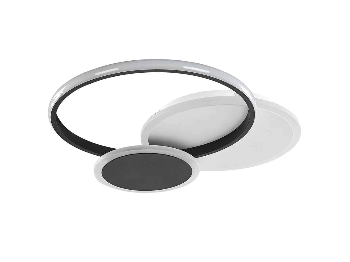 Lámpara de techo BELIANI Zami de Aluminio, Acrílico Blanco 53x43x3