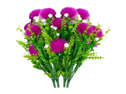 Racimos de flores artificiales resistentes a los rayos UV para jardín, balcón y jardinera KOFIHETY