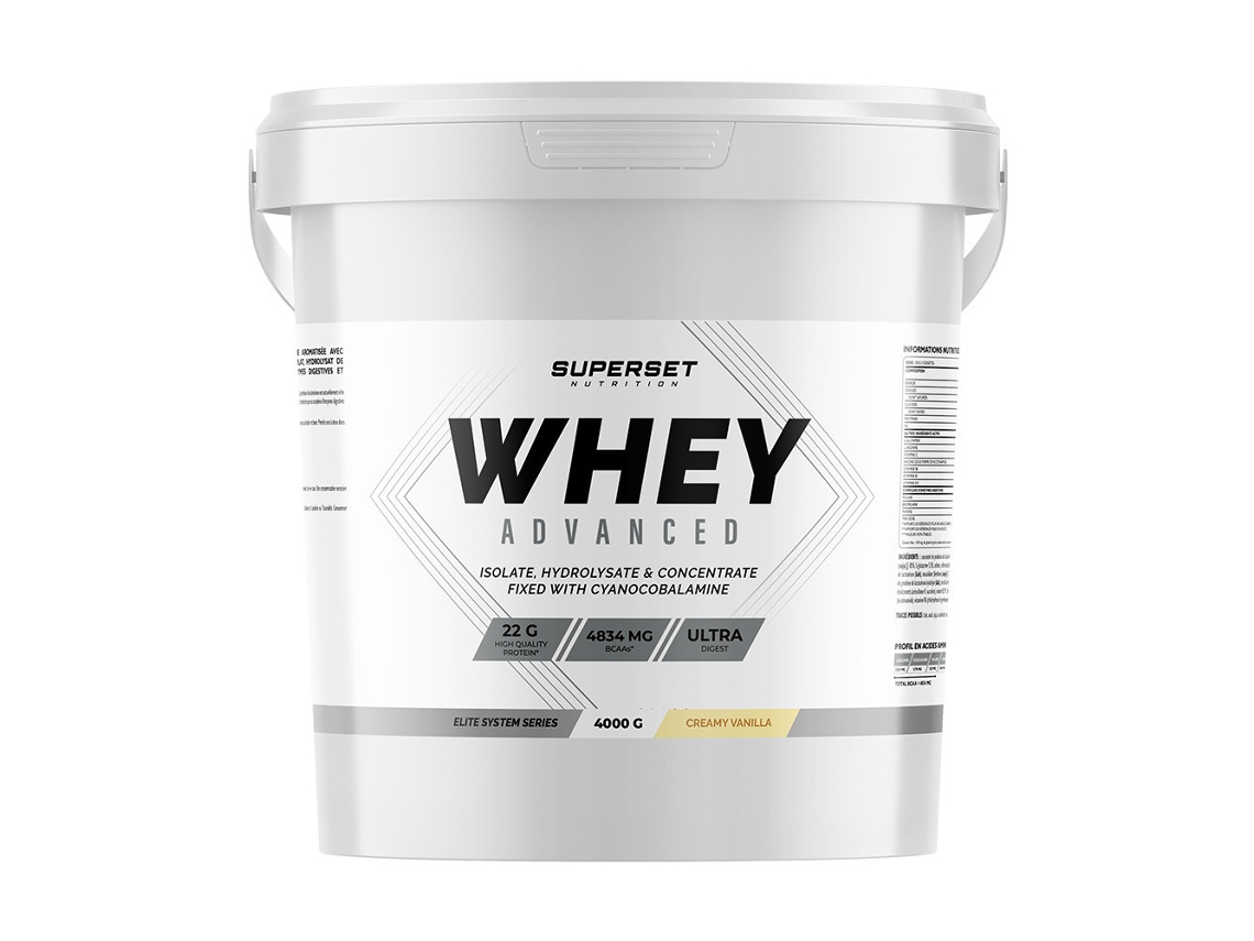 Nutrición avanzada de superconjuntos de proteína de suero de 100 g (4 kg)